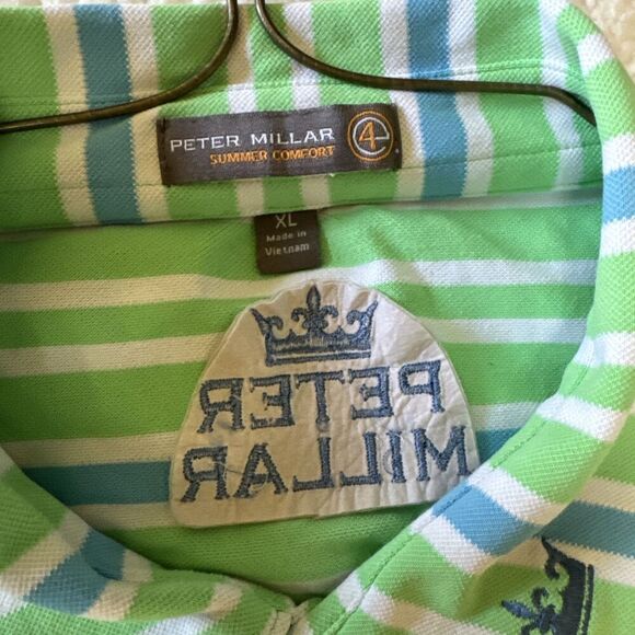 Peter Millar Men’s Summer Comfort Crown On Collar XL - Picture 6 of 7